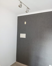 Hall com grafiato colorido